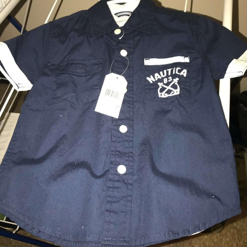 Nautica toddler button down